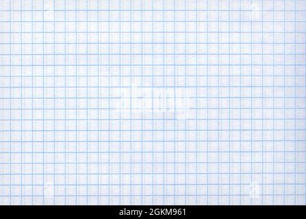Detailed blank math paper pattern texture as background. Stock Photo