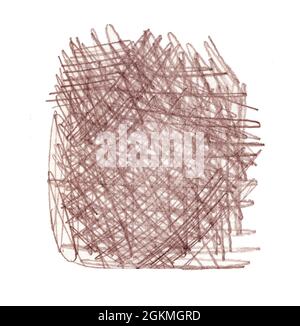 Grunge graphite pencil textured background on white paper Stock Photo