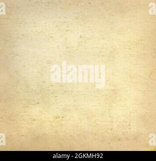 Beige old blank canvas paper texture background. Closeup Stock Photo
