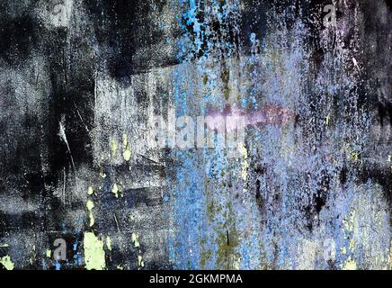 Abstract old rusty colored metal steel background texture Stock Photo