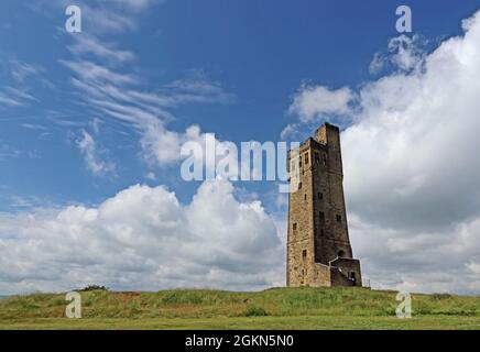 Victoria Tower, Castle Hill, Huddersfield Stock Photo