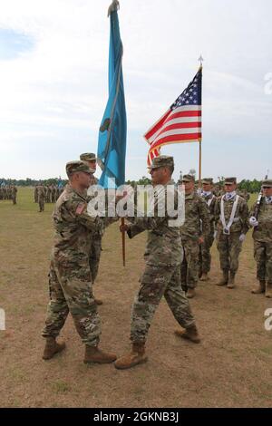 FORT GORDON, Ga. – Lt. Col. Dave Chang, the outgoing commander of the ...