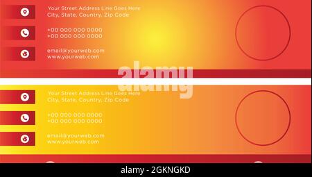 LinkedIn cover social media cover tempalte Stock Vector