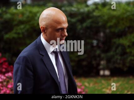 London, England, UK. 15th Sep, 2021. UK Secretary of State for Health and Social Care SAJID JAVID is seen outside 10 Downing Street. (Credit Image: © Tayfun Salci/ZUMA Press Wire) Stock Photo