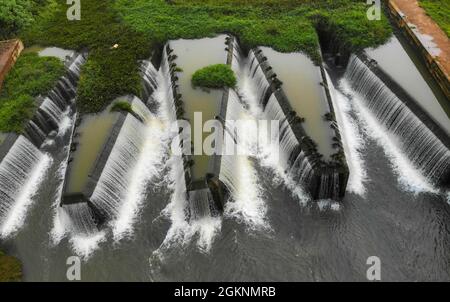 Nice damn in Dak Nong province central Vietnam Stock Photo