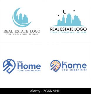 https://l450v.alamy.com/450v/2gknnnh/real-estate-city-dream-home-pin-direction-logo-design-2gknnnh.jpg