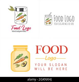 Isolated object of healthy and vegetable logo. Collection of healthy ...