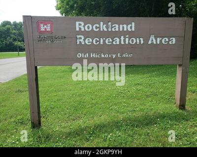 The U.S. Army Corps of Engineers Nashville District announces that Rockland Recreation Area at Old Hickory Lake in Hendersonville, Tennessee, is closing for a special event Saturday, June 19, 2021. Stock Photo