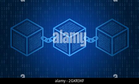 Digital code number abstract background and programming languages Stock Photo