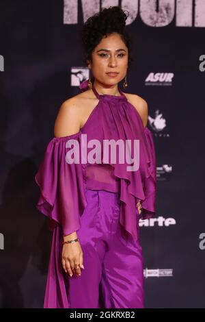Mayra Batalla, actress of the Mexican film "Noche de Fuego" or Fire