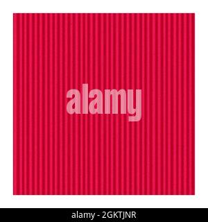 Red wavy velvet background vector illustration Stock Vector