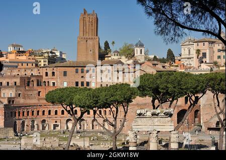 Trajan's market, Rome, Italy Stock Photo