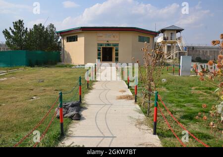 Khost. 15th Sep, 2021. Photo taken on Sept. 15, 2021 shows former Khost Protection Force (KPF) military center in Khost city, eastern Afghanistan. Afghanistan would soon have a regular army to defend the country, Taliban's army chief of staff Qari Fasihuddin has said.TO GO WITH: 'Afghanistan to have regular army soon: army chief of staff' Credit: Str/Xinhua/Alamy Live News Stock Photo