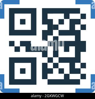Scanner, barcode icon - Simple editable vector EPS file. Stock Vector