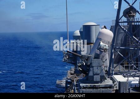 210720-N-CF707-1001 PACIFIC OCEAN (July 20, 2021) Ticonderoga-class ...