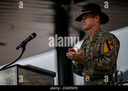 Maj. Gen. John B. Richardson IV, 1st Cavalry Division Commanding ...