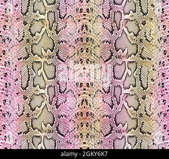 Snake skin pattern texture repeating seamless monochrome Texture snake. Fashionable print. Fashion and stylish background Stock Photo