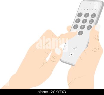 Pin code, security code, unlock, locked, unlocked, smartphone, confirm, cancel vector stock. Stock Vector