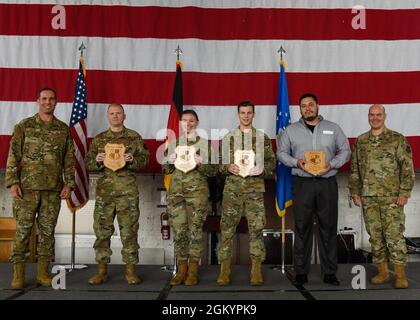 U.S. Air Force Col. Leslie F. Hauck, 31st Operations Group commander ...