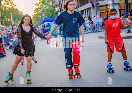 Roll Mobile: Skate Night Around Bienville Square