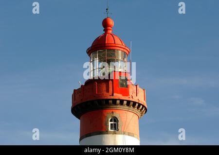 FRANCE. BRITTANY. FINISTERE (29) PLOUGONVELIN.SAINT MATHIEU POINT.THE LIGHTHOUSE. (PICTURE NOT AVAILABLE FOR CALENDAR OR POSTCARD) Stock Photo