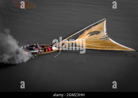 Nice Ben Nom fishing village in Dong Nai province southern Vietnam Stock Photo