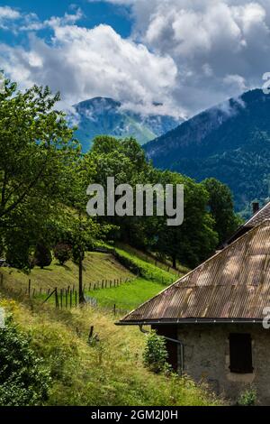 la compote in savoie in france Stock Photo