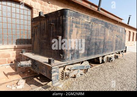 Hejaz railway museum near Medina in Saudi Arabia Stock Photo