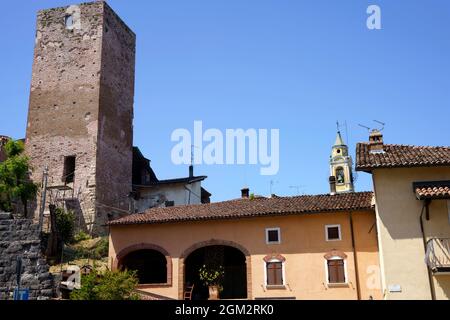 Capriata d Orba, old town in Monferrato, Alessandria province, Piedmont, Italy Stock Photo
