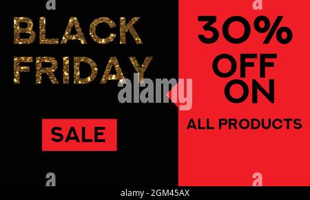 BLACK FRIDAY SALE LOGO DESIGN FOR ILLUSTRATION USE Stock Vector
