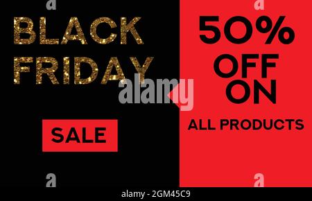 BLACK FRIDAY SALE LOGO DESIGN FOR ILLUSTRATION USE Stock Vector