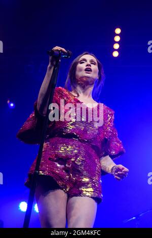 Isle of Wight, UK. September 16th 2021. Sophie Michelle Ellis-Bextor English singer songwriter and model performing live on stage at Isle of Wight Festival, Newport, IOW Credit: Dawn Fletcher-Park/Alamy Live News Stock Photo