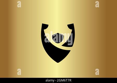 Educational elegant logo initial design logo vector Stock Vector