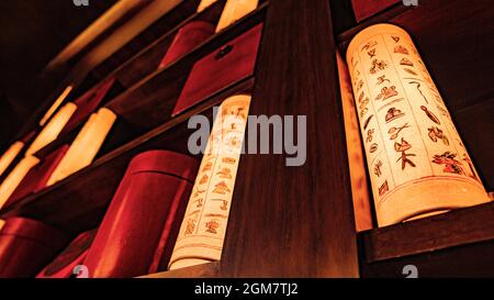 Chinese building at night  Stock Photo