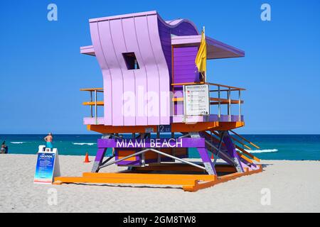 12th Street Lifeguard Tower, Miami Beach, 12th Street Lifeg…