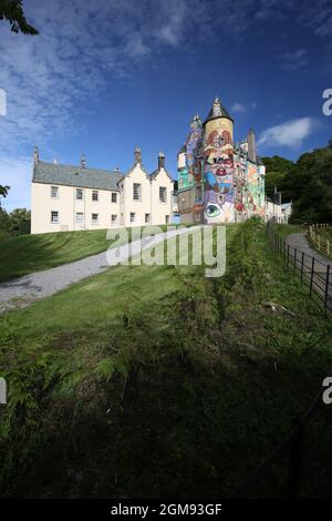 Kelburn Castle, North Ayrshire, Scotland, UK,. 16 Sept 2021 Stock Photo