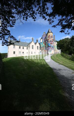 Kelburn Castle, North Ayrshire, Scotland, UK,. 16 Sept 2021 Stock Photo