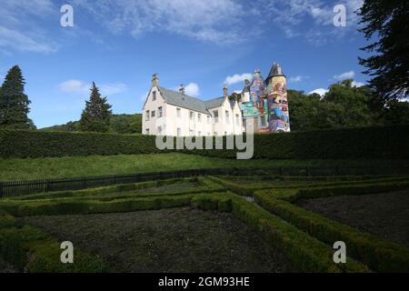 Kelburn Castle, North Ayrshire, Scotland, UK,. 16 Sept 2021 Stock Photo