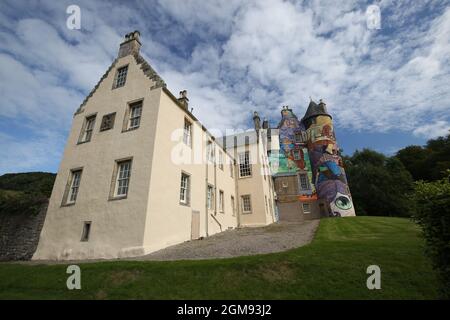 Kelburn Castle, North Ayrshire, Scotland, UK,. 16 Sept 2021 Stock Photo