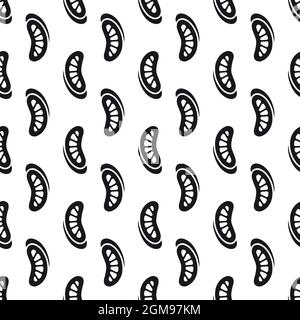 Sweet jelly pattern seamless background texture repeat wallpaper geometric vector Stock Vector