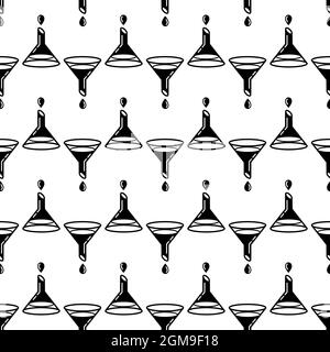 Water filter pattern seamless background texture repeat wallpaper geometric vector Stock Vector
