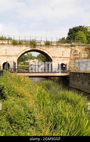 The Skerne Railway Bridge. The Oldest Rail Bridge. Darlington, County ...