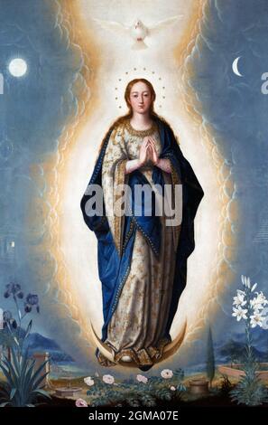 Immaculate Conception by Juan Sánchez Cotán (1560-1627), 1617/8 Stock Photo