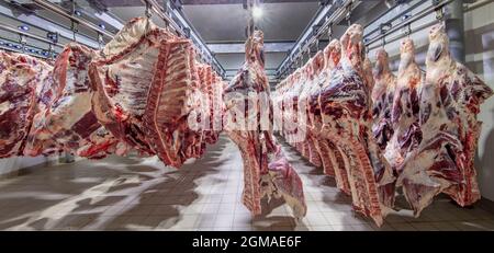 Meat freezer hi-res stock photography and images - Alamy