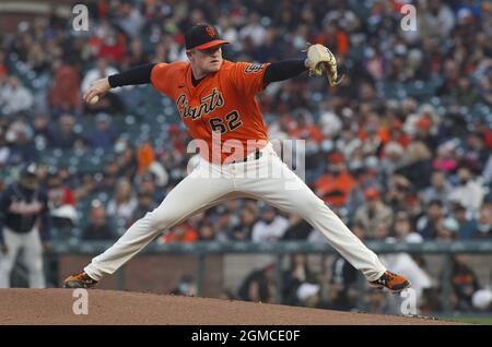 San Francisco Giants pitcher Logan Webb during a baseball game against the  Boston Red Sox in San Francisco, Friday, July 28, 2023. (AP Photo/Jeff Chiu  Stock Photo - Alamy