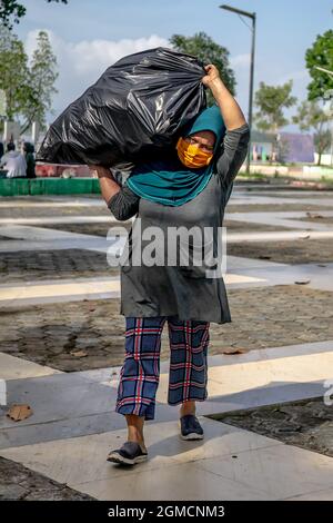 Kendari, South East Sulawesi, Indonesia. 18th Sep, 2021. Female