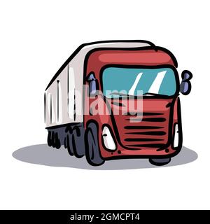 Truck vector illustration Stock Vector