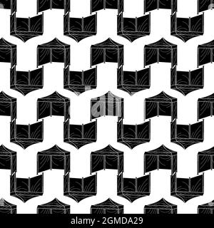 Commercial tent pattern seamless background texture repeat wallpaper geometric vector Stock Vector