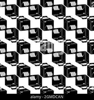 Square printer pattern seamless background texture repeat wallpaper geometric vector Stock Vector