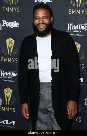 North Hollywood, USA. 17th Sep, 2021. NORTH HOLLYWOOD, LOS ANGELES, CALIFORNIA, USA - SEPTEMBER 17: Actor Anthony Anderson arrives at the Television Academy's Reception To Honor 73rd Emmy Award Nominees held at The Academy of Television Arts and Sciences on September 17, 2021 in North Hollywood, Los Angeles, California, USA. (Photo by Xavier Collin/Image Press Agency) Credit: Image Press Agency/Alamy Live News Stock Photo
